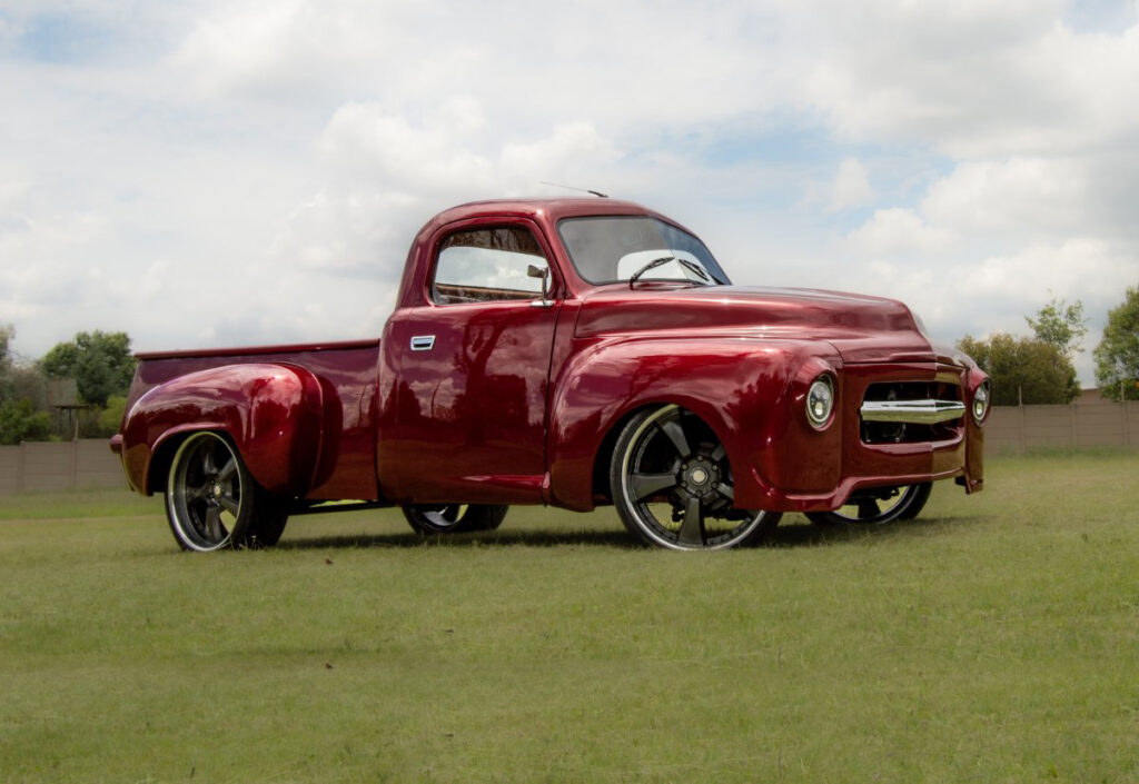 1948 Studebaker Pickup in Candy Red